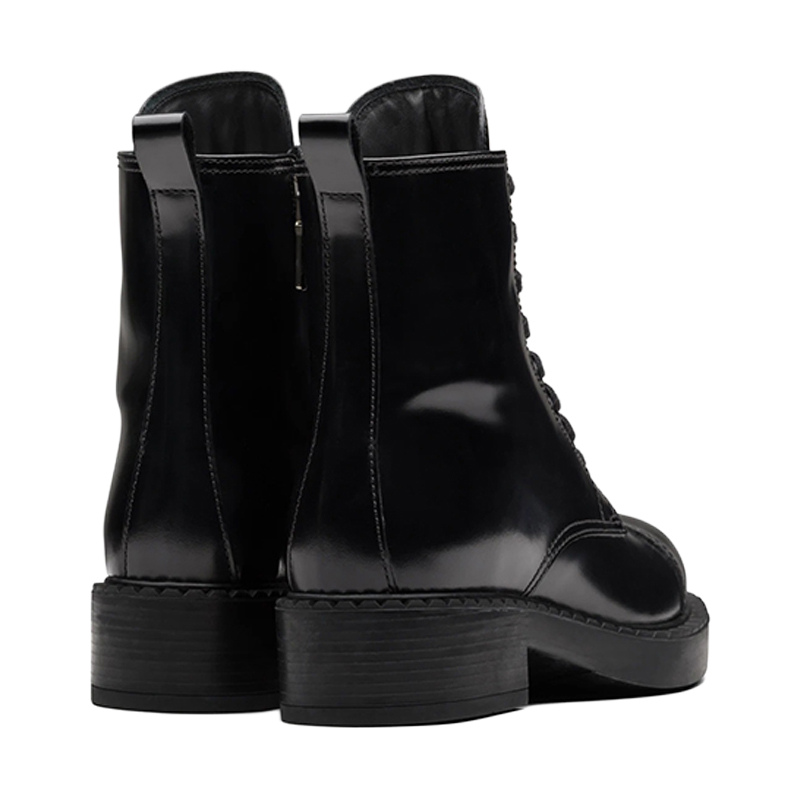 Shop (W) But Martin Kulit Prada 'Hitam Berkilat' 1T360M_055_F0002_F_050