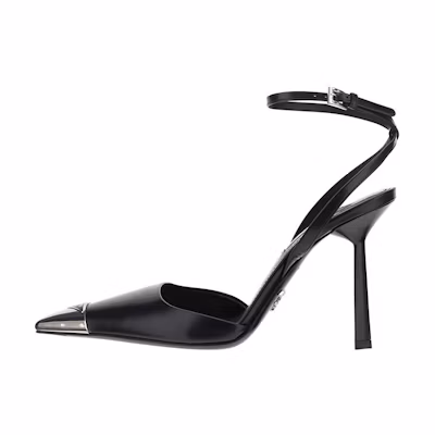 (W) Prada Leather Mule 'Black'