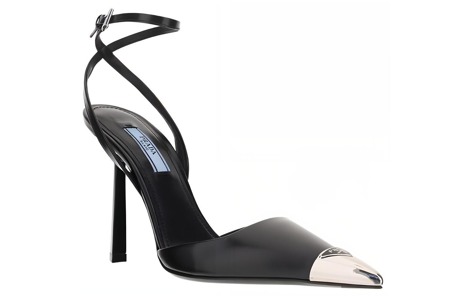 Shop (W) Mule de Cuero Prada 'Negro' 1I922M_055_F0002_F_100