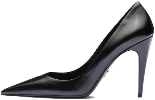 (Women) Prada Leather Mules 'Black Stiletto' 10cm 1I288N_055_F0002_F_A100 Buy (Women) Prada Leather Mules 'Black Stiletto' 10cm 1I288N_055_F0002_F_A100
