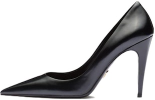 (Women) Prada Leather Mules 'Black Stiletto' 10cm 1I288N_055_F0002_F_A100 (Women) Prada Leather Mules 'Black Stiletto' 10cm 1I288N_055_F0002_F_A100