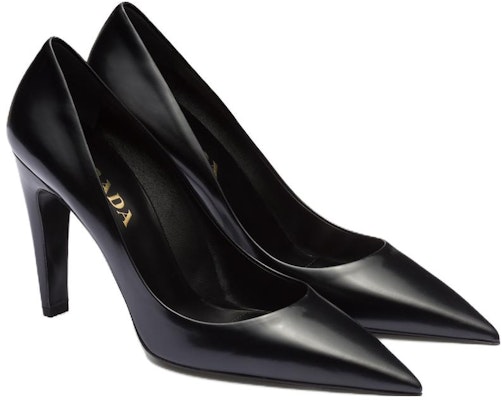 (Women) Prada Leather Mules 'Black Stiletto' 10cm 1I288N_055_F0002_F_A100 Order (Women) Prada Leather Mules 'Black Stiletto' 10cm 1I288N_055_F0002_F_A100