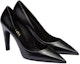 Order (W) Prada Kasut Tumit Tinggi Kulit 'Black Stiletto' 10cm 1I288N_055_F0002_F_A100