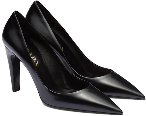 (W) Mules en Cuir Prada ''Stiletto Noir'' Talon 10cm 1I288N_055_F0002_F_A100 Order (W) Mules en Cuir Prada ''Stiletto Noir'' Talon 10cm 1I288N_055_F0002_F_A100