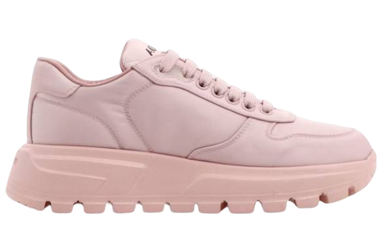 (W) Prada Leather Nylon Low-Top Sneakers 'Pink' 圖 2