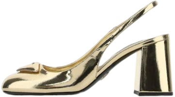 (Women) Prada Leather Open-Heel Slip-On 'Metallic Gold' 1I767M_F075_3AU1_F_0522 (Women) Prada Leather Open-Heel Slip-On 'Metallic Gold' 1I767M_F075_3AU1_F_0522