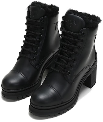 (W) プラダ ファー付 アンクルブーツ (黒) 1T584L_3KK9_F0002_F_ZF55 Lookbook (W) プラダ ファー付 アンクルブーツ (黒) 1T584L_3KK9_F0002_F_ZF55