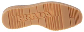 Shop (W) Prada Leren Plateau Veterschoenen Loafers ''Zwart'' 1E254M_P39_F0632