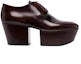 Order (W) Kasut Platform Kulit Prada 'Coklat' 1E722M_P39_F0038