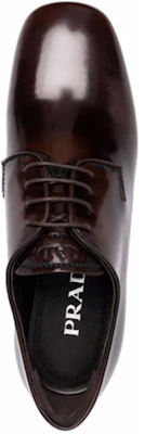 (Women) Prada Leather Platform Shoes 'Brown' 1E722M_P39_F0038 Purchase (Women) Prada Leather Platform Shoes 'Brown' 1E722M_P39_F0038