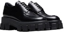 Lookbook (W) Prada Monolith Kasut Derby Anak Lembu Berus 'Hitam' 1E708L_B4L_F0002_F_A055