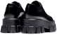 (W) Prada Monolith Kasut Derby Anak Lembu Berus 'Hitam' 1E708L_B4L_F0002_F_A055