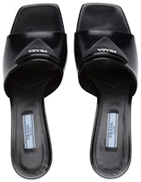 (W) Prada Kulit Tumit Runcing Fesyen Gelincir 6.5cm 'Hitam' 1XX590_055_F0002_F_065 Shop (W) Prada Kulit Tumit Runcing Fesyen Gelincir 6.5cm 'Hitam' 1XX590_055_F0002_F_065