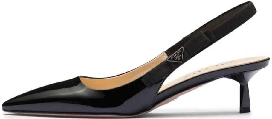 (Women) Prada Leather Pointed-Toe Stiletto Heels 'Black Buckle' 1I190N_F045069_F0002 Buy (Women) Prada Leather Pointed-Toe Stiletto Heels 'Black Buckle' 1I190N_F045069_F0002