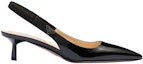 Order (W) Prada Kulit Stiletto Hujung Runcing 'Buckle Hitam' 1I190N_F045069_F0002