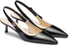 Lookbook (W) Prada Kulit Stiletto Hujung Runcing 'Buckle Hitam' 1I190N_F045069_F0002