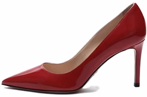(Women) Prada Leather Pointed High Heels 'Red' 1I834I_069_F0011_F_085 (Women) Prada Leather Pointed High Heels 'Red' 1I834I_069_F0011_F_085