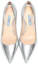 Shop (W) Escarpins Pointus en Cuir Prada ''Argent'' 1I834I_3A9S_F0118_F_065