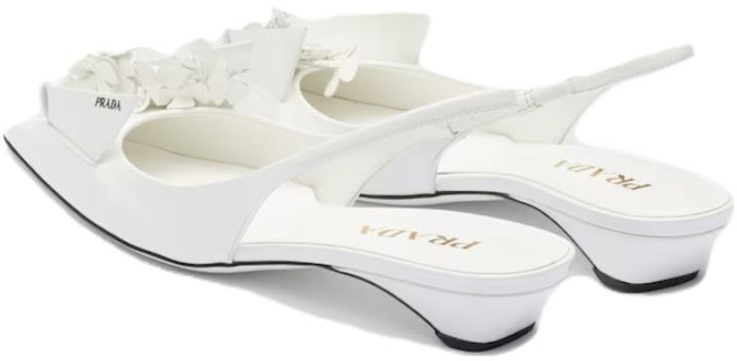 (W) Prada Zapatos de Cuero Punta Fina 'Fashion White' 1I317N_055_F0009_F_025 Shop (W) Prada Zapatos de Cuero Punta Fina 'Fashion White' 1I317N_055_F0009_F_025