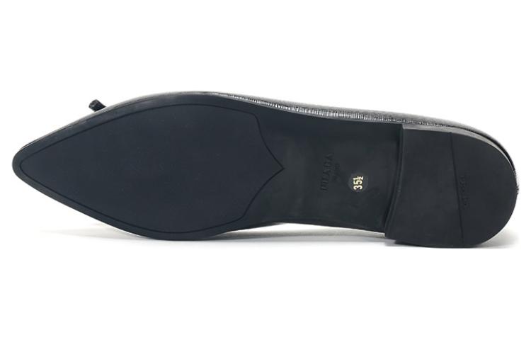 Details for (W) Prada Leder Spitz Flats ''Schwarz'' 1F599L_3A9S_F0002_F_012