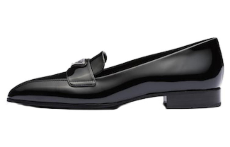 (W) Prada Leather Pointed Toe Flats 'Casual'