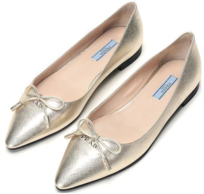 (W) Ballerine a Punta in Pelle Prada ''Limonite'' 1F599L_3KGD_F0846_F_012 Lookbook (W) Ballerine a Punta in Pelle Prada ''Limonite'' 1F599L_3KGD_F0846_F_012