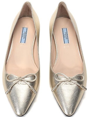 (W) Prada Flats de Punta en Piel 'Limonite' 1F599L_3KGD_F0846_F_012 Shop (W) Prada Flats de Punta en Piel 'Limonite' 1F599L_3KGD_F0846_F_012