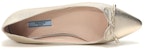 (W) Prada Kulit Flat Bertumit Tajam 'Limonit' 1F599L_3KGD_F0846_F_012