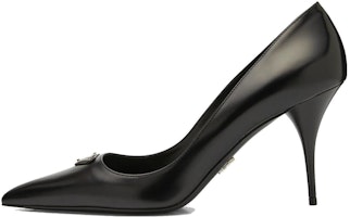 (Women) Prada Leather Pointed-Toe High-Heel Mules 'Black' 1I001N_055_F0002_F_100 (Women) Prada Leather Pointed-Toe High-Heel Mules 'Black' 1I001N_055_F0002_F_100