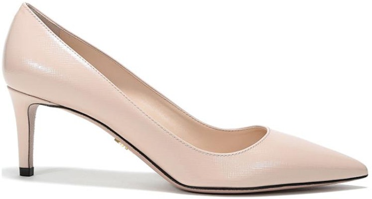 (W) 普拉达尖头Saffiano皮革高跟鞋‘裸色’ 1I834I_3A9S_F0236_F_065 Order (W) 普拉达尖头Saffiano皮革高跟鞋‘裸色’ 1I834I_3A9S_F0236_F_065