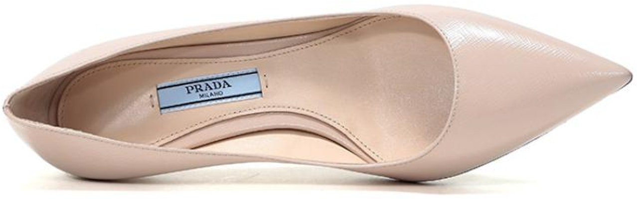 (W) 普拉达尖头Saffiano皮革高跟鞋‘裸色’ 1I834I_3A9S_F0236_F_065 Purchase (W) 普拉达尖头Saffiano皮革高跟鞋‘裸色’ 1I834I_3A9S_F0236_F_065
