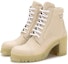 Lookbook (W) But Ankle Prada Kulit Berwarna 'Beige' dengan Reka Bentuk Round-Toe dan Lace-Up 1T584L_007_F0K74