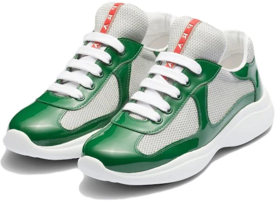 (W) Prada Leren Low-Top Veterschoen Groen ''Veelzijdig en Duurzaam'' 3E6420_ASZ_F0089_F_B025 Buy (W) Prada Leren Low-Top Veterschoen Groen ''Veelzijdig en Duurzaam'' 3E6420_ASZ_F0089_F_B025