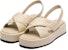(W) Sandal Ringan Hujung Bulat Kulit Prada 'Beige' 1XZ749_038_F0F24_F_035