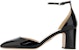 (W) Prada Kulit Slip-On Bertumit Tebal Hitam 'Round-Toe' 1I172N_069_F0002_F_065