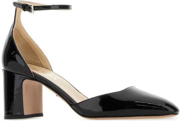 (Women) Prada Leather Round-Toe Slip-On Black 'Chunky Heel' 1I172N_069_F0002_F_065 Order (Women) Prada Leather Round-Toe Slip-On Black 'Chunky Heel' 1I172N_069_F0002_F_065