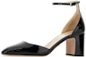 Lookbook (W) Prada Kulit Slip-On Bertumit Tebal Hitam 'Round-Toe' 1I172N_069_F0002_F_065
