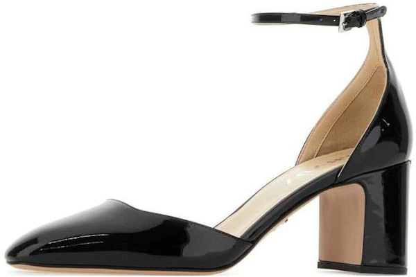 (W) Prada Leder Slip-On Schwarz mit Rundzeh und Chunky Absatz 1I172N_069_F0002_F_065 Lookbook (W) Prada Leder Slip-On Schwarz mit Rundzeh und Chunky Absatz 1I172N_069_F0002_F_065