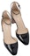 Shop (W) Prada Kulit Slip-On Bertumit Tebal Hitam 'Round-Toe' 1I172N_069_F0002_F_065