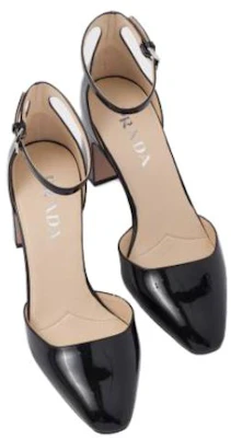 (W) Prada Leder Slip-On Schwarz mit Rundzeh und Chunky Absatz 1I172N_069_F0002_F_065 Shop (W) Prada Leder Slip-On Schwarz mit Rundzeh und Chunky Absatz 1I172N_069_F0002_F_065