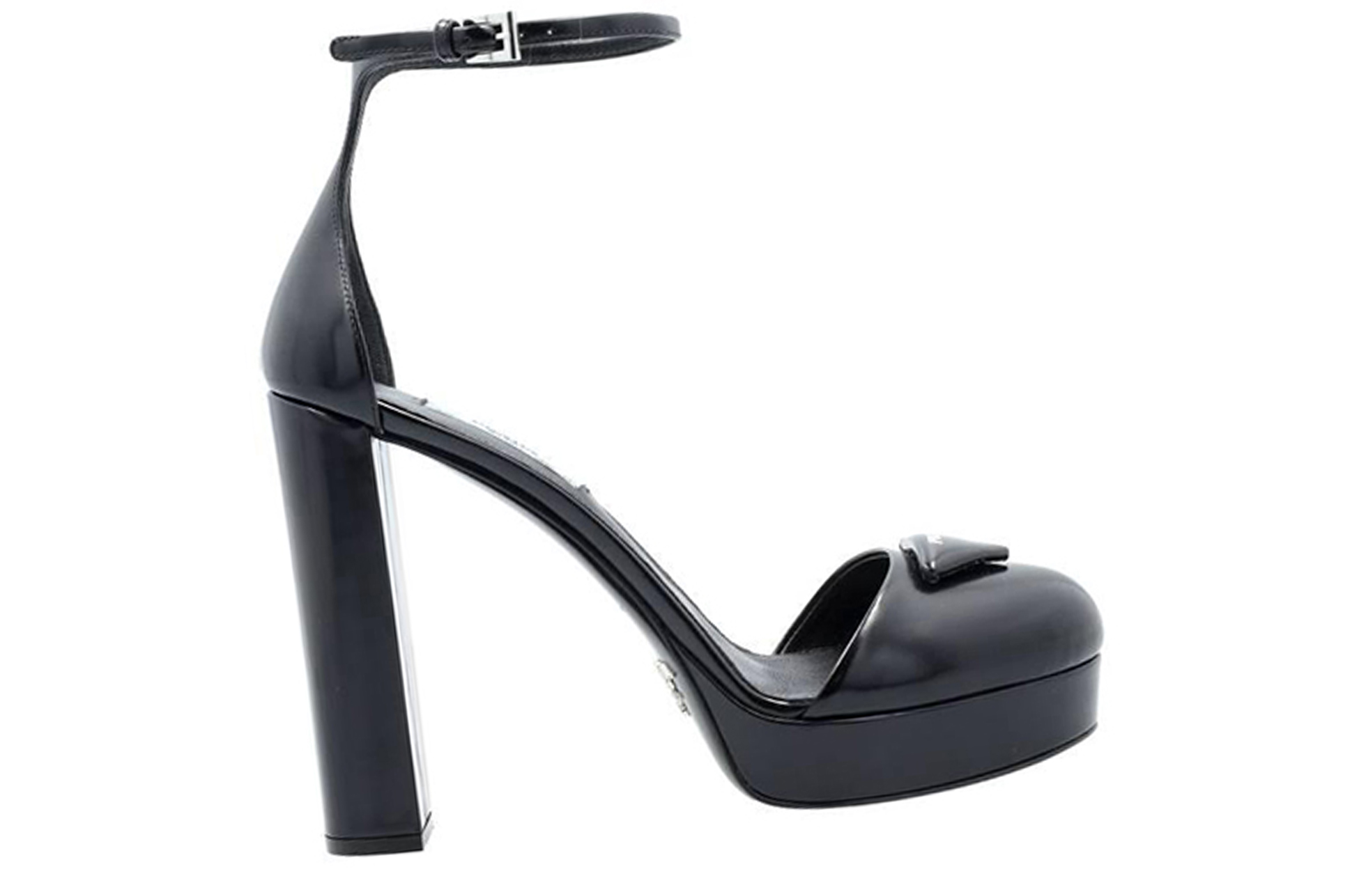 (W) Prada Leather Sandals 'Fashion Casual Black' 圖 2