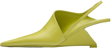 (Women) Prada Leather Sandals with Heel Strap 'Acid Lime Green' 1I886M_055_F0V96_F_A065 (Women) Prada Leather Sandals with Heel Strap 'Acid Lime Green' 1I886M_055_F0V96_F_A065