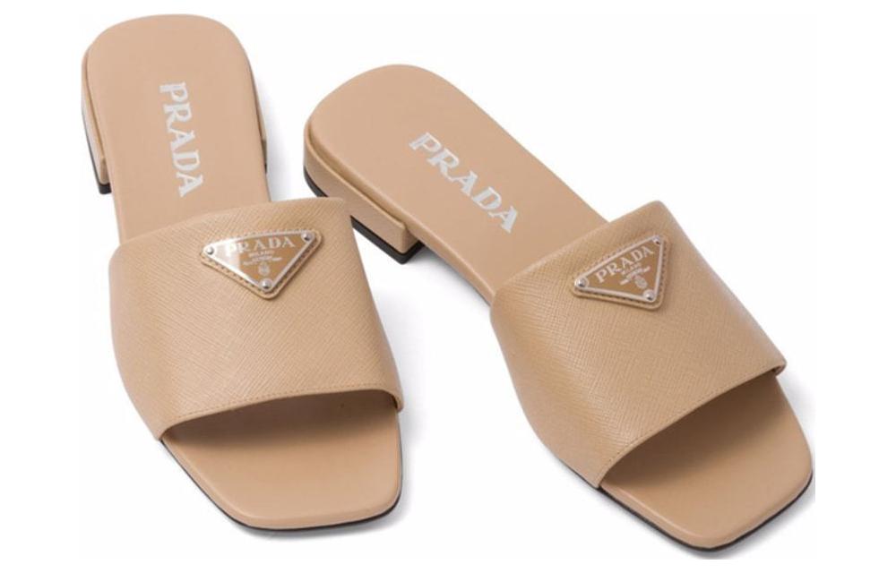 (W) Prada Leather Slide 'Fashion Pink' 圖 3