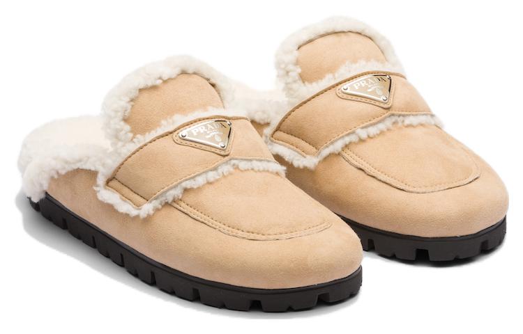 (W) Prada Leather Slip-On 'Beige CMFT' 圖 3