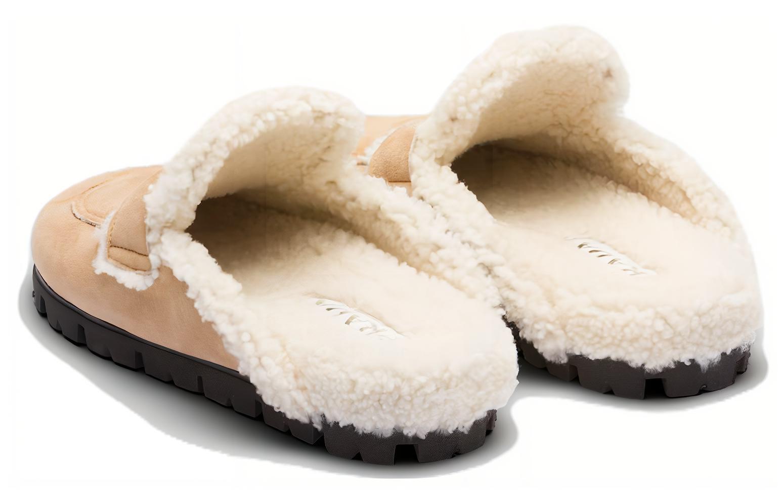 (W) Prada Leather Slip-On 'Beige CMFT' 圖 4