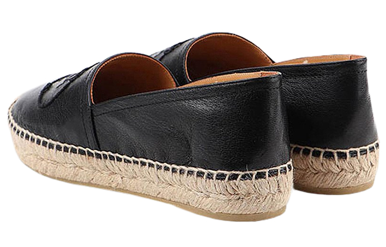 Shop (W) 普拉达渔夫黑色皮革便鞋 1S066M_034_F0002