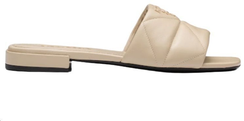 (Women) Prada Leather Slip-On Sandals 'Desert Brown' 1XX583_038_F0F24_F_B010 Order (Women) Prada Leather Slip-On Sandals 'Desert Brown' 1XX583_038_F0F24_F_B010