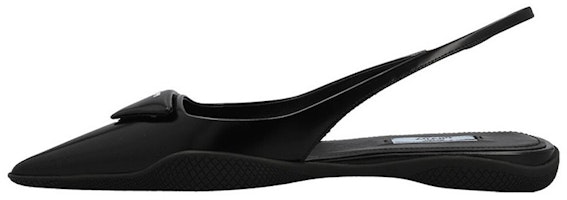 (Women) Prada Leather Slip-On Sneakers 'Black' 1F819M_055_F0002 (Women) Prada Leather Slip-On Sneakers 'Black' 1F819M_055_F0002