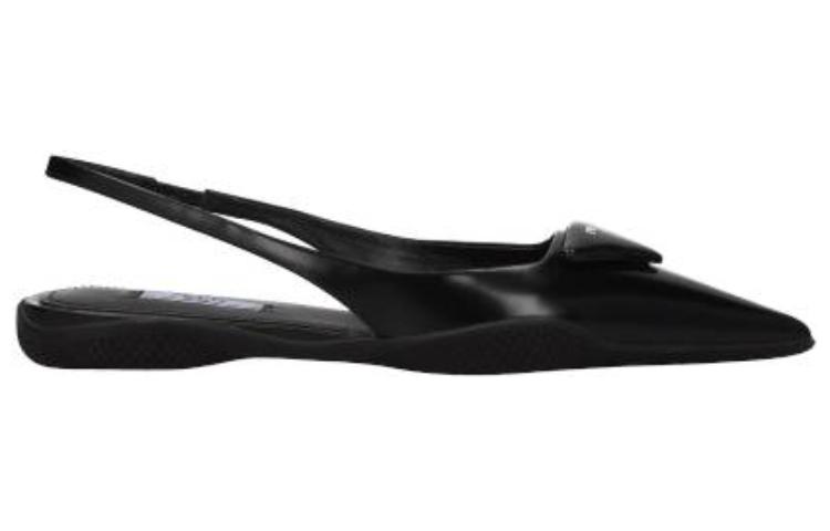 Order (W) Prada Kasut Slip-On Kulit 'Hitam' 1F819M_055_F0002