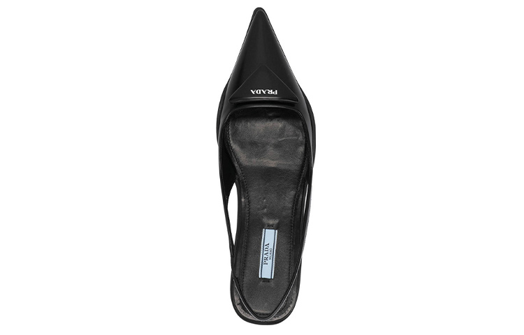 Lookbook (W) Prada Leren Slip-On Sneakers ''Zwart'' 1F819M_055_F0002